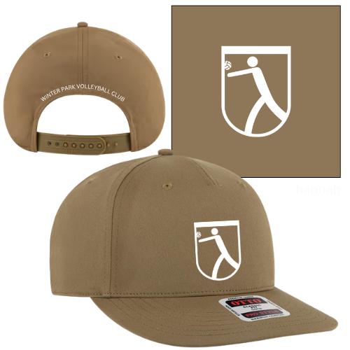 WPVC Snapback Hat - Brown